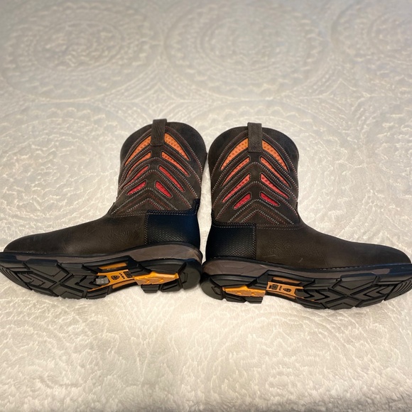 Men’s Ariat Carbon Toe Waterproof Leather Work Boot - Picture 4 of 9